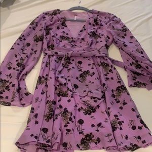 Free people purple dress
